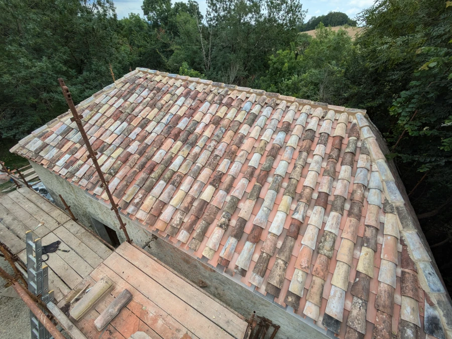 Toiture canalite